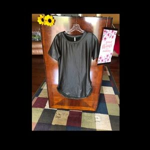 Women’s Cemi Ceri Faux Leather Top